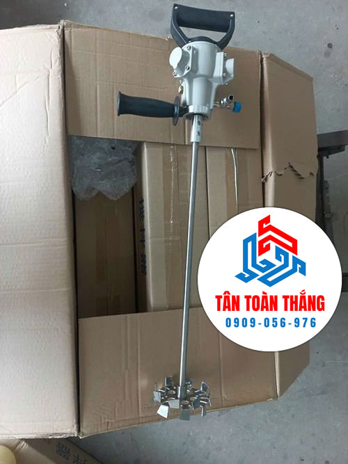 Máy khuấy sơn cầm tay dùng hơi