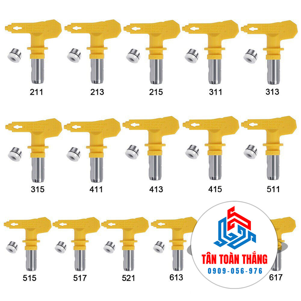 Béc phun sơn chữ T