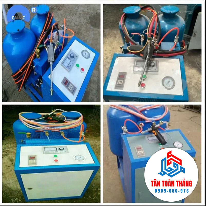 Chi tiết máy phun foam mini F1