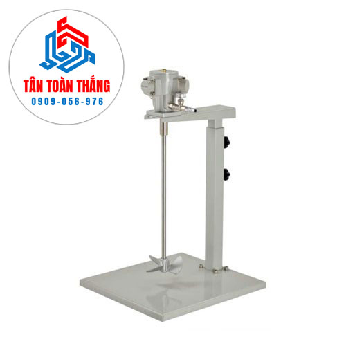 Hình ảnh máy khuấy sơn dùng hơi dạng nâng hạ
