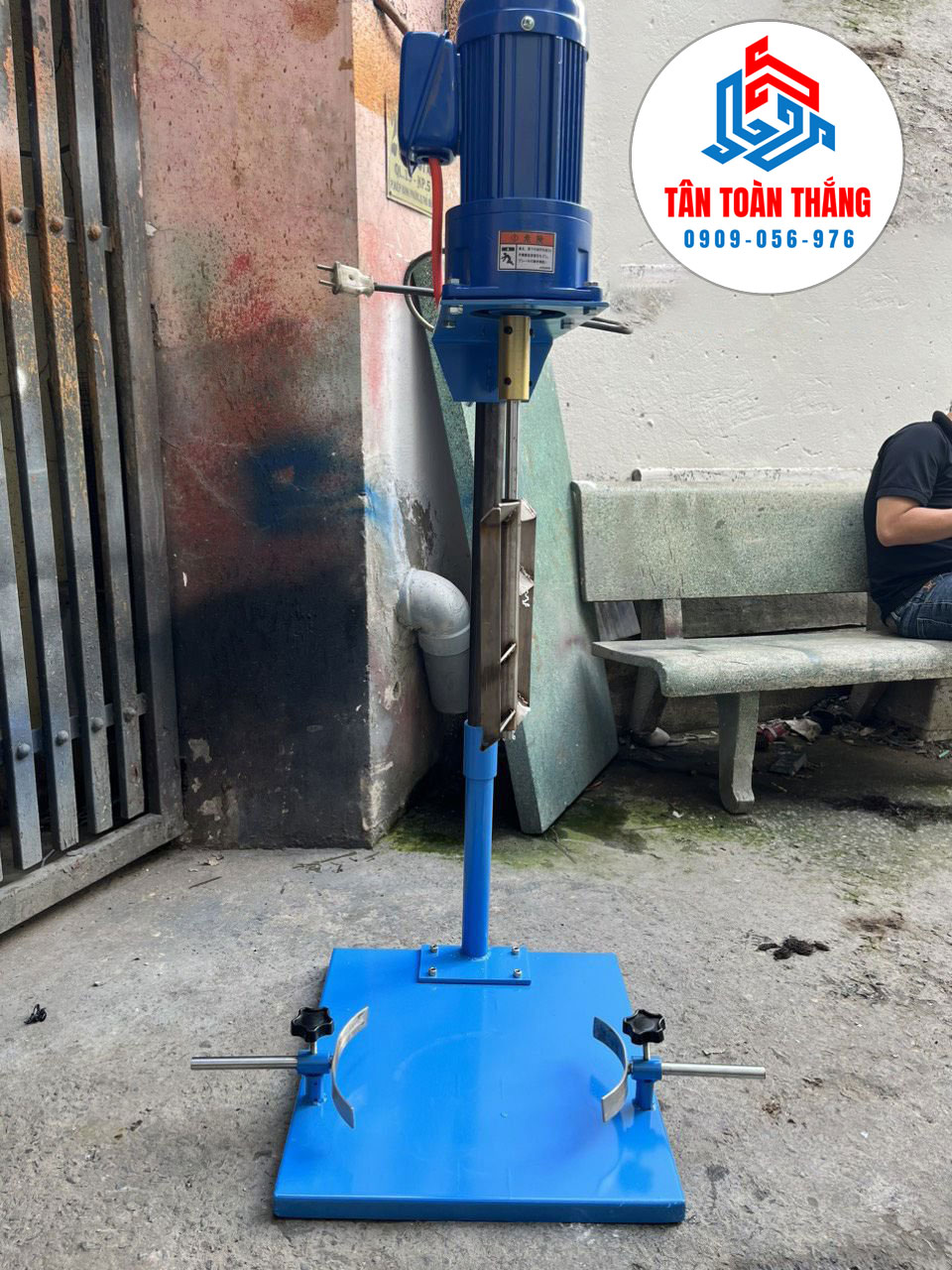 Máy khuấy sơn giả đá thùng 20 lít 