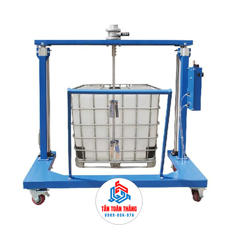 Máy khuấy thùng IBC 1000 lít