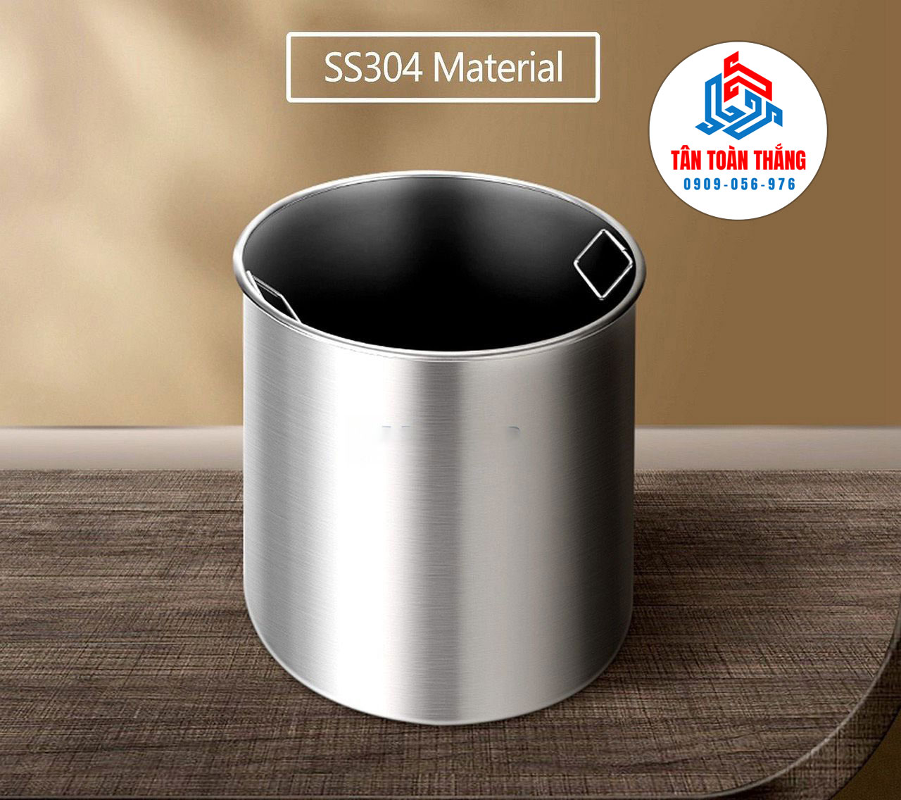 Thùng chưa sơn 20 lít bằng inox 304