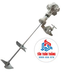Máy khuấy sơn kẹp thùng phuy 200 lít