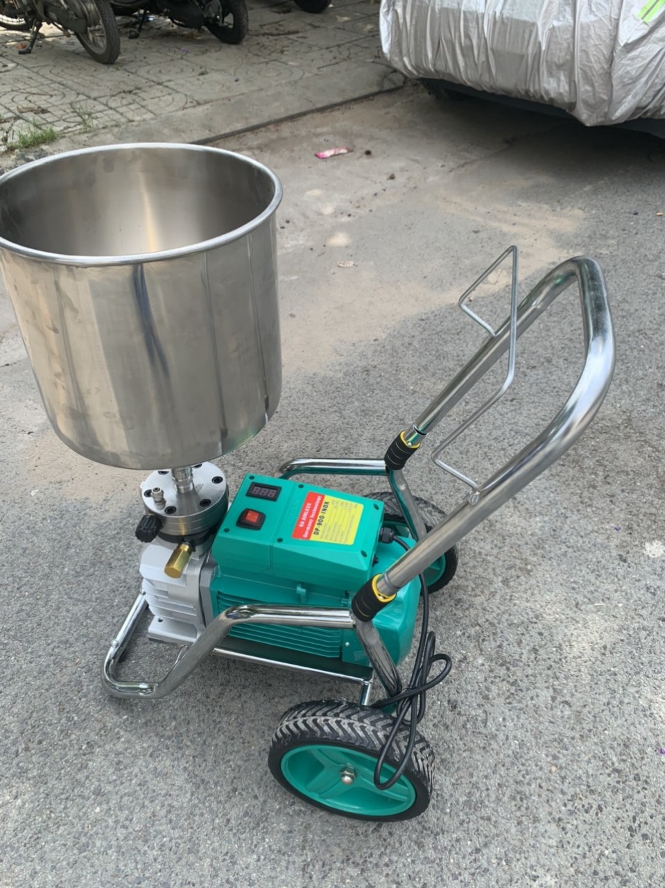 Máy phun bột bả - bột trét giá rẻ GM-5