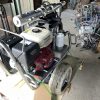 Máy phun bột đặc động cơ xăng QY-750
