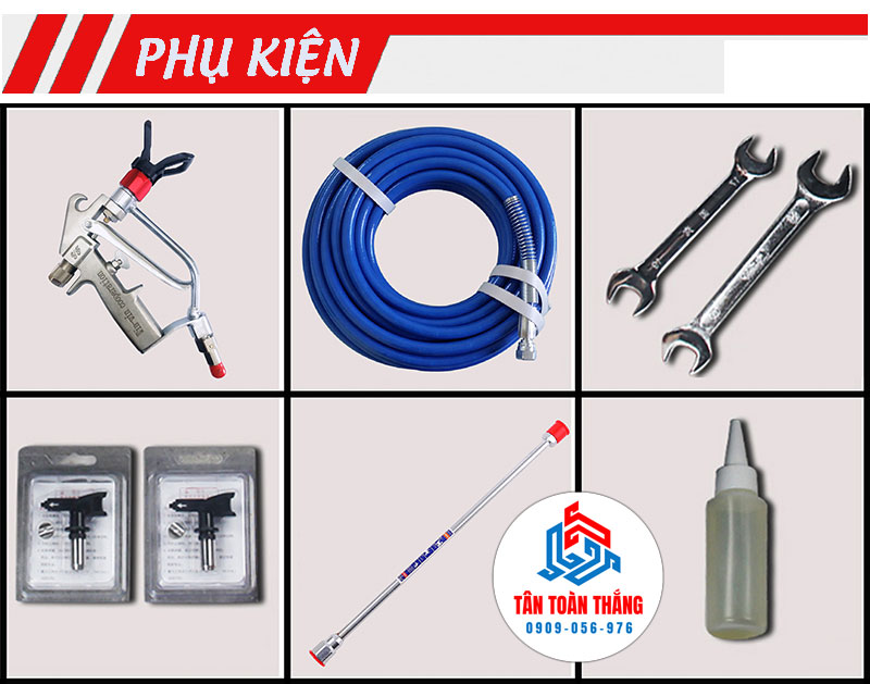 Máy phun bột trét tường GK-7000