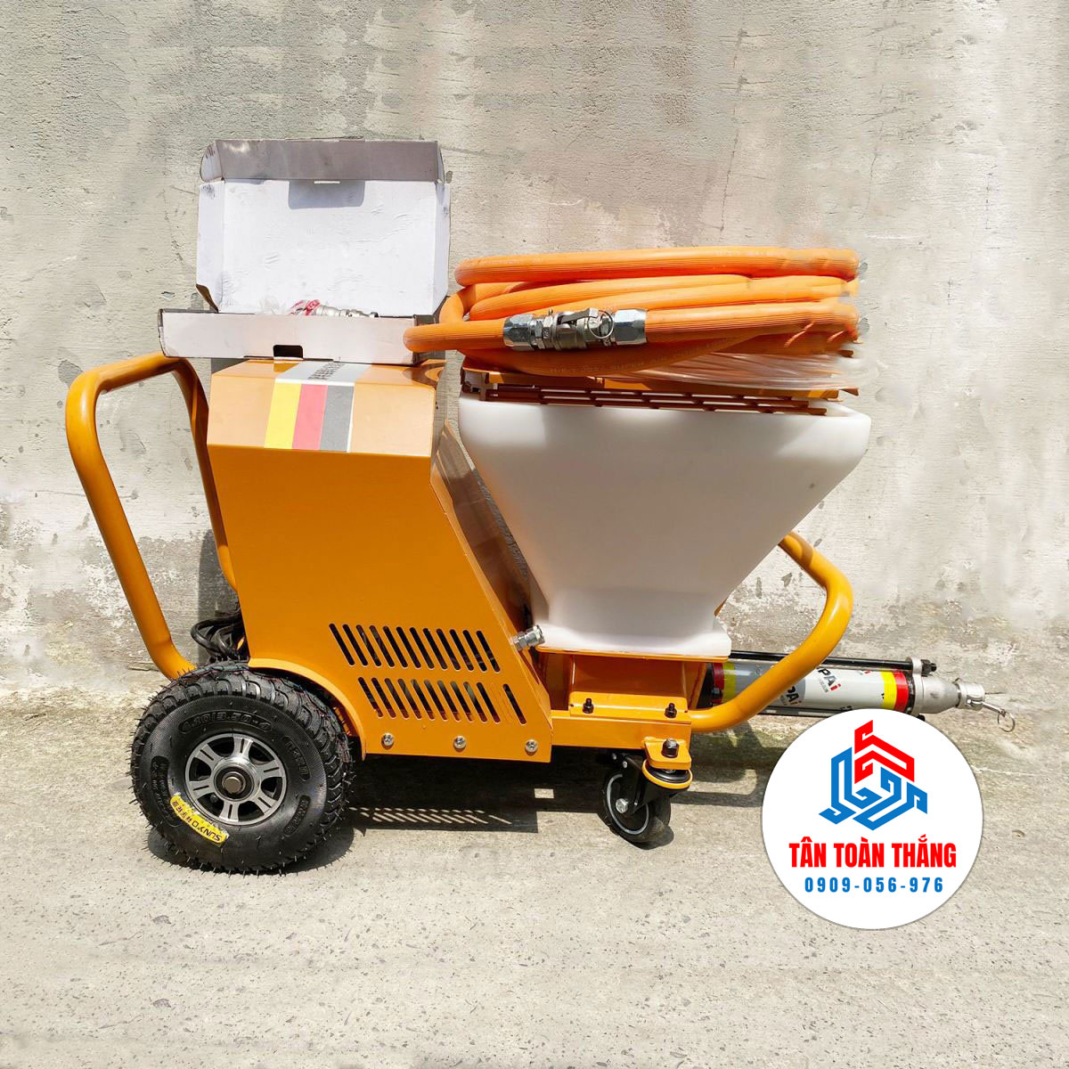 Máy phun vữa chống cháy D7