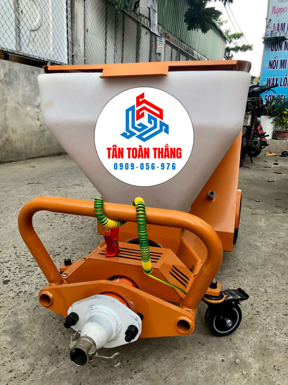 Máy phun vữa chống cháy D9