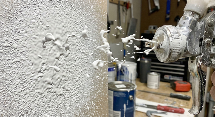 Lỗi máy phun sơn bị khạc